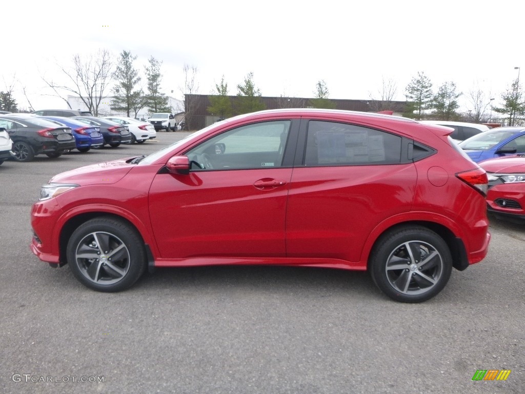 2019 HR-V Touring AWD - Milano Red / Black photo #2