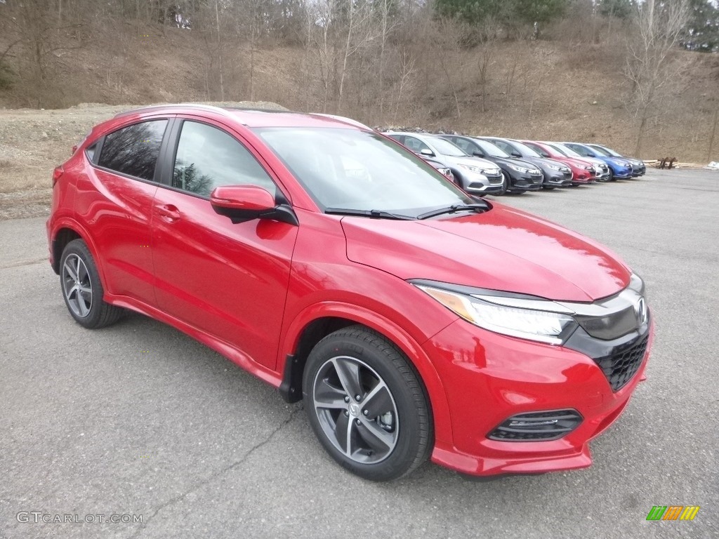 Milano Red 2019 Honda HR-V Touring AWD Exterior Photo #132582154