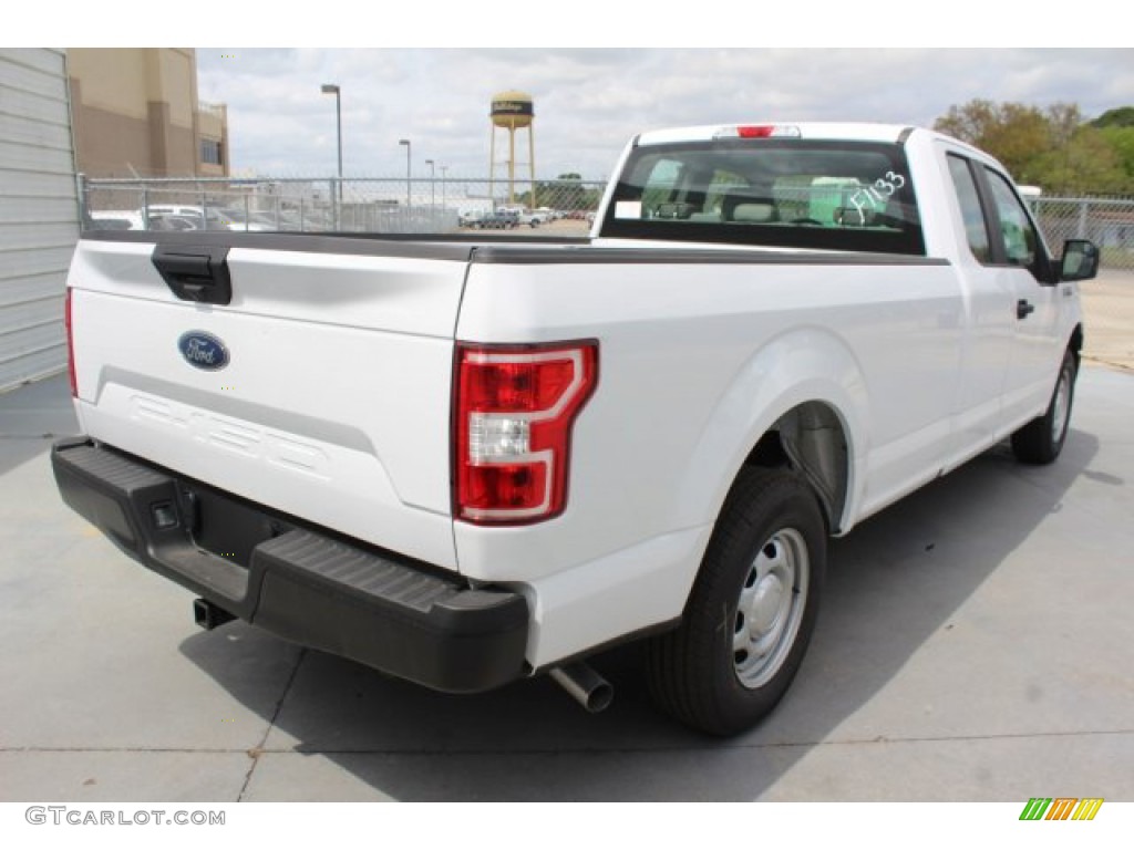 2019 F150 XL SuperCab - Oxford White / Earth Gray photo #8