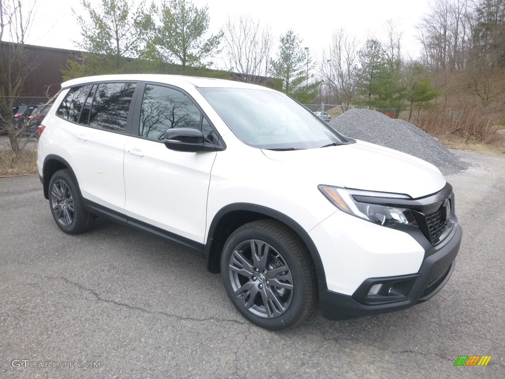 White Diamond Pearl 2019 Honda Passport EX-L AWD Exterior Photo #132582967