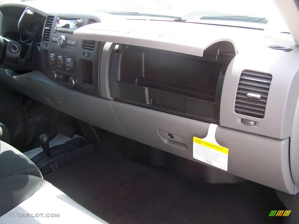 2009 Silverado 1500 LS Crew Cab 4x4 - Silver Birch Metallic / Dark Titanium photo #24