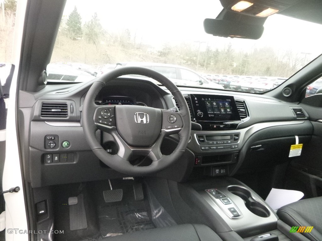 Black Interior 2019 Honda Passport EX-L AWD Photo #132583063