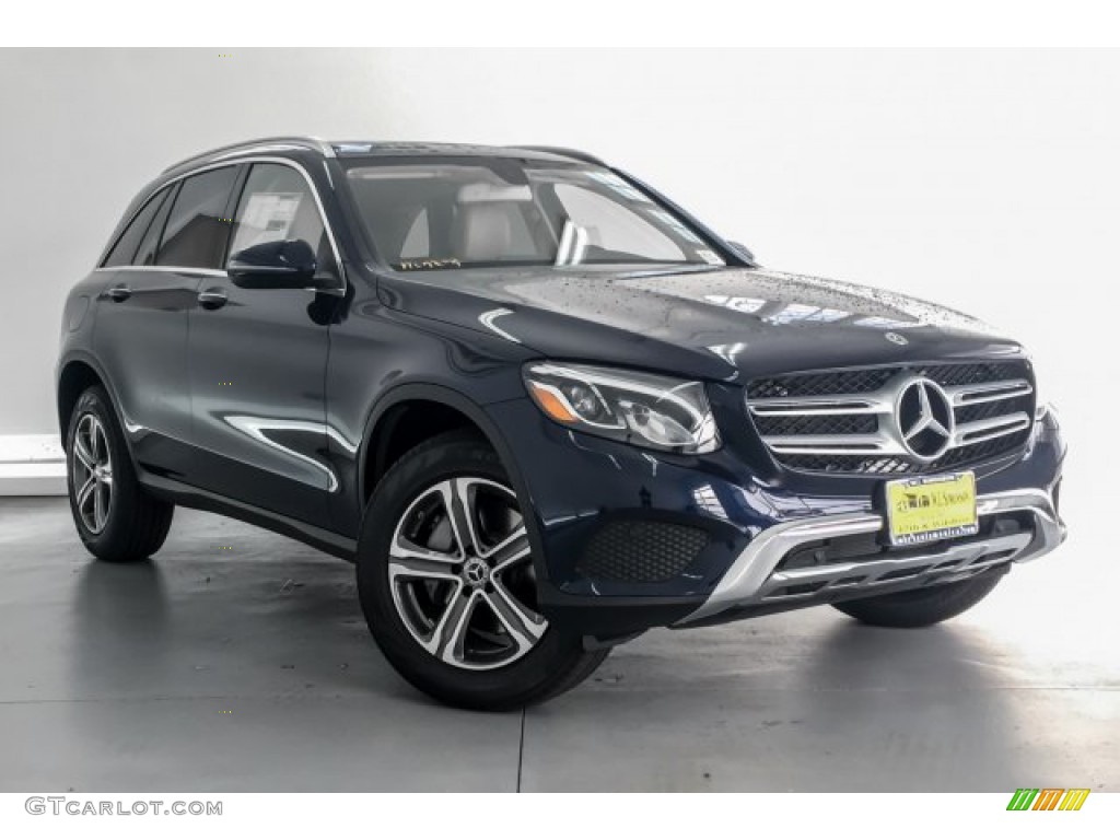 2019 GLC 300 - Lunar Blue Metallic / Silk Beige/Black photo #12