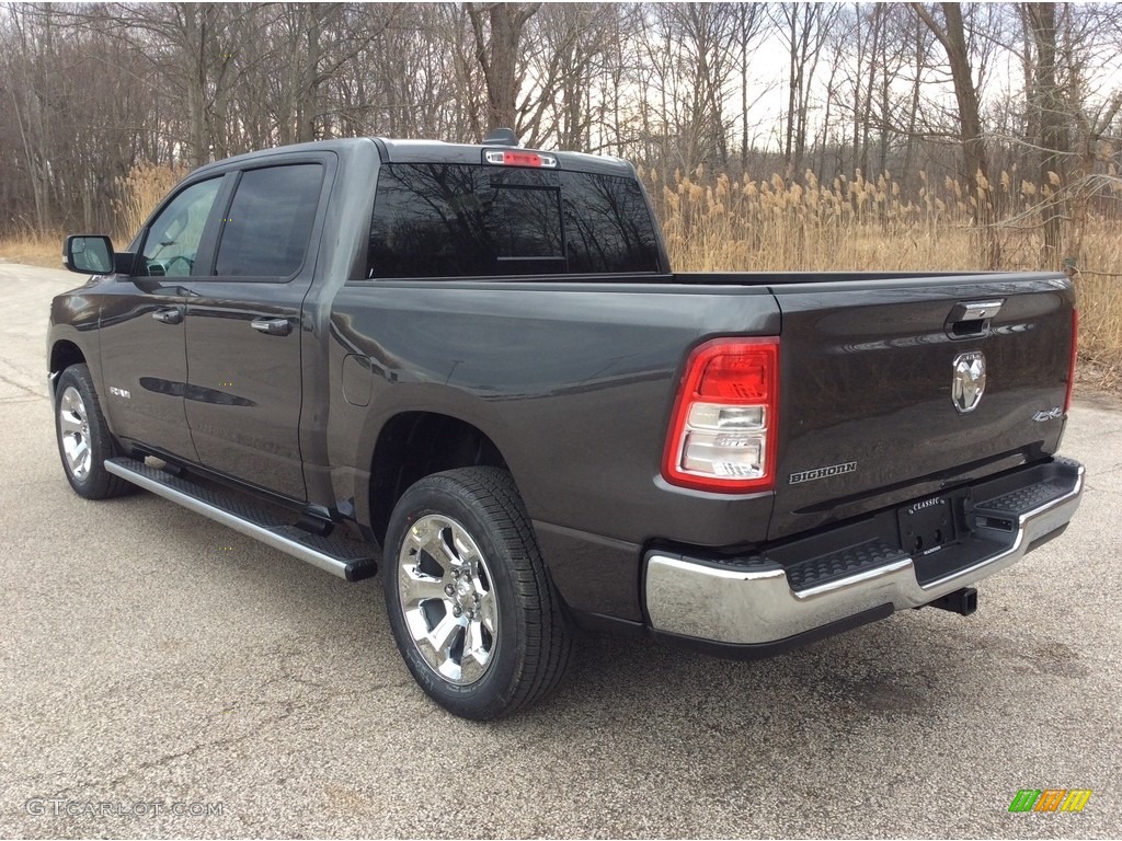 2019 1500 Big Horn Crew Cab 4x4 - Granite Crystal Metallic / Black/Diesel Gray photo #4