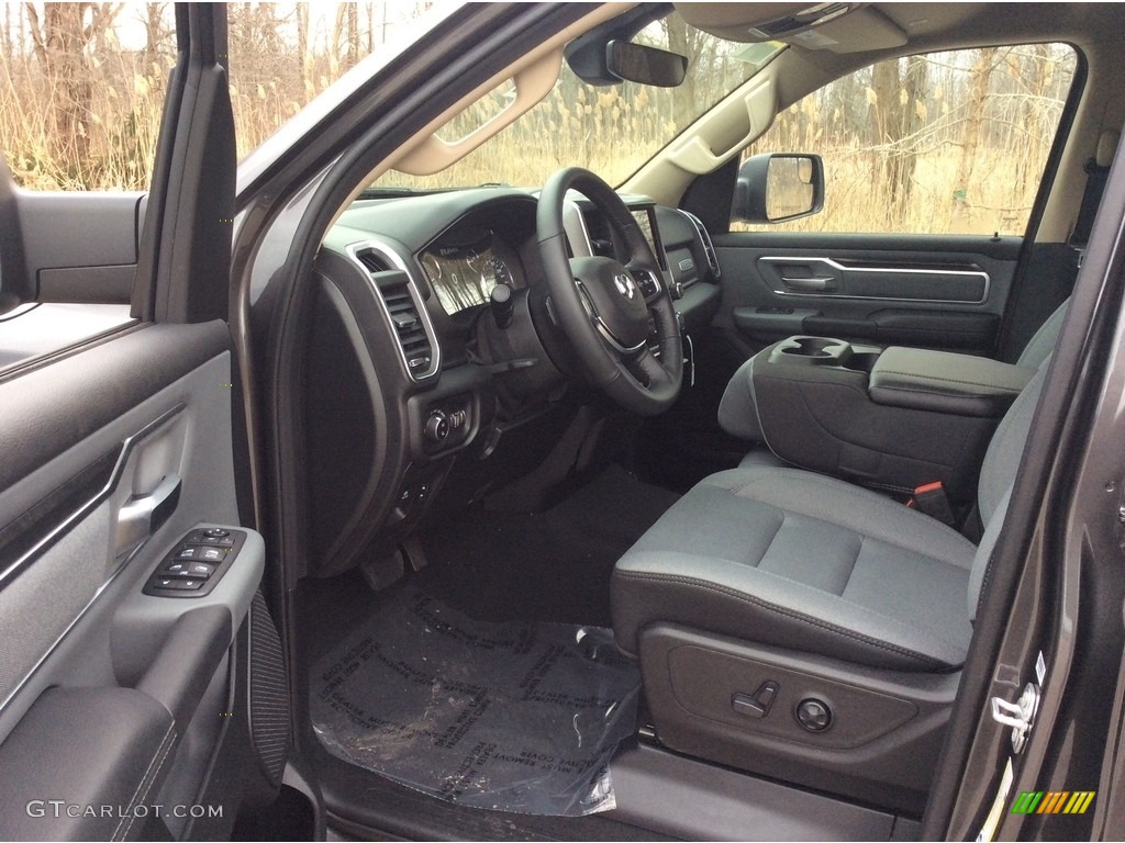 2019 1500 Big Horn Crew Cab 4x4 - Granite Crystal Metallic / Black/Diesel Gray photo #9