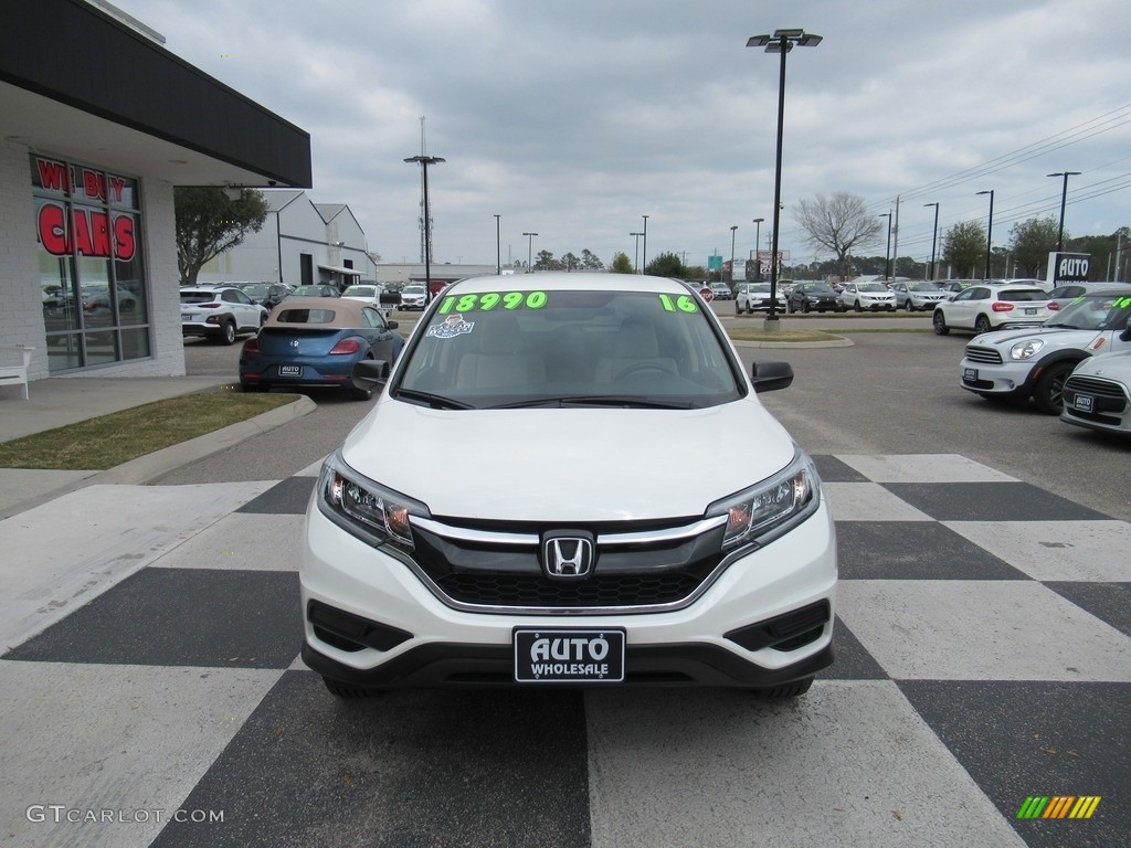 2016 CR-V SE - White Diamond Pearl / Beige photo #2