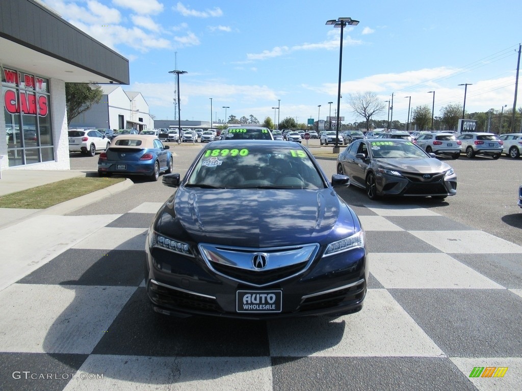 2016 TLX 2.4 - Fathom Blue Pearl / Graystone photo #2