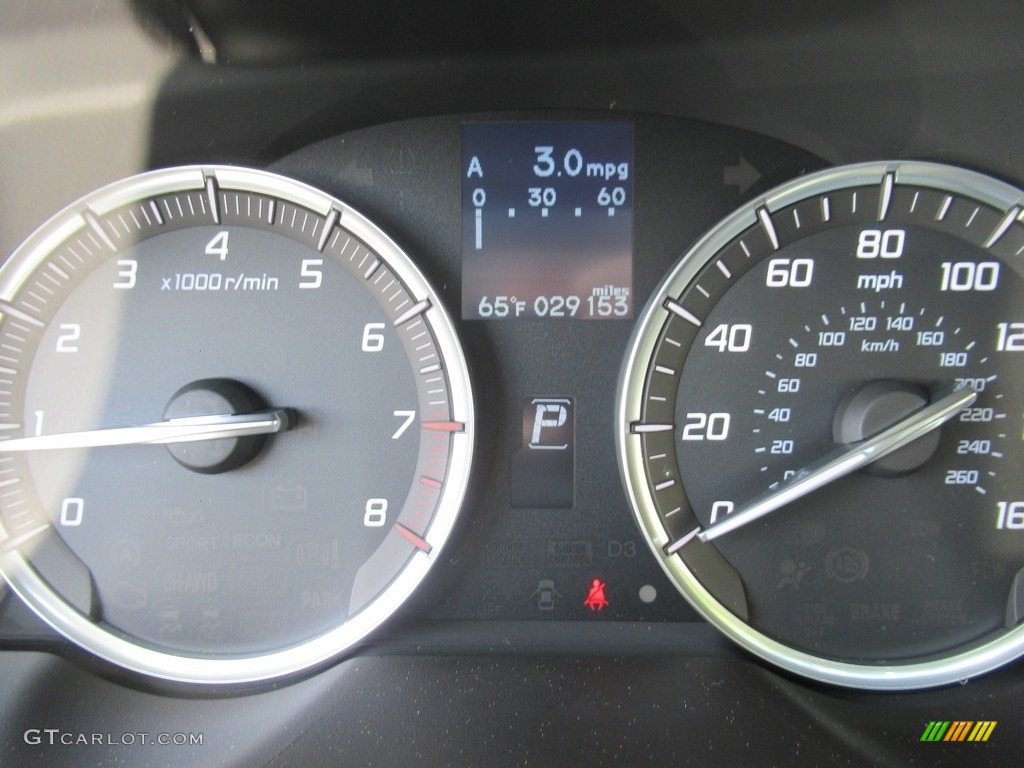2016 TLX 2.4 - Fathom Blue Pearl / Graystone photo #15