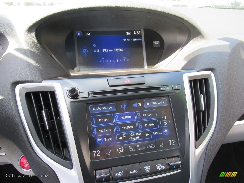 2016 TLX 2.4 - Fathom Blue Pearl / Graystone photo #16