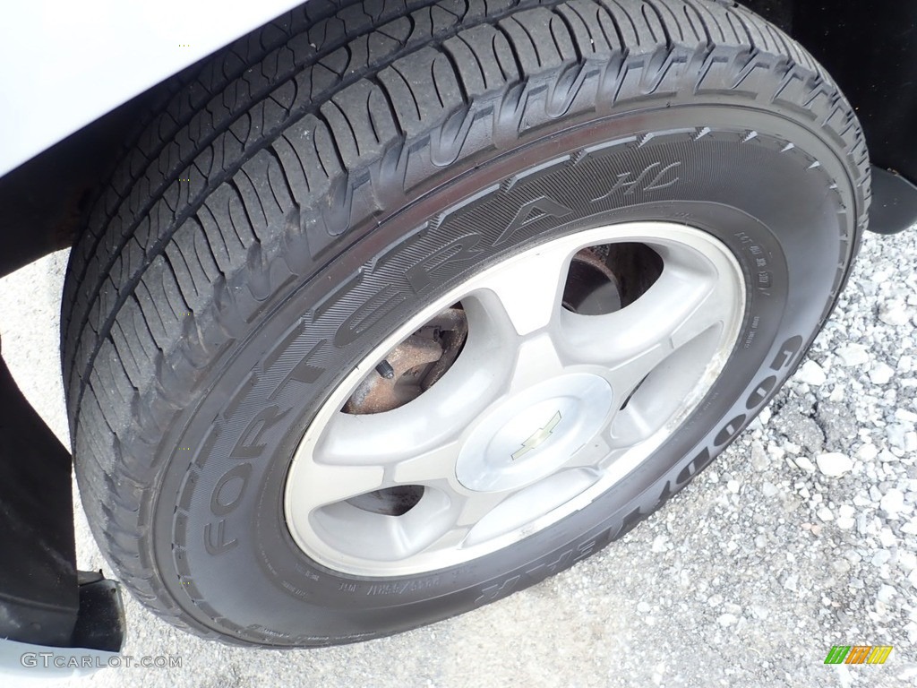 2007 TrailBlazer LS 4x4 - Moondust Metallic / Light Gray photo #7
