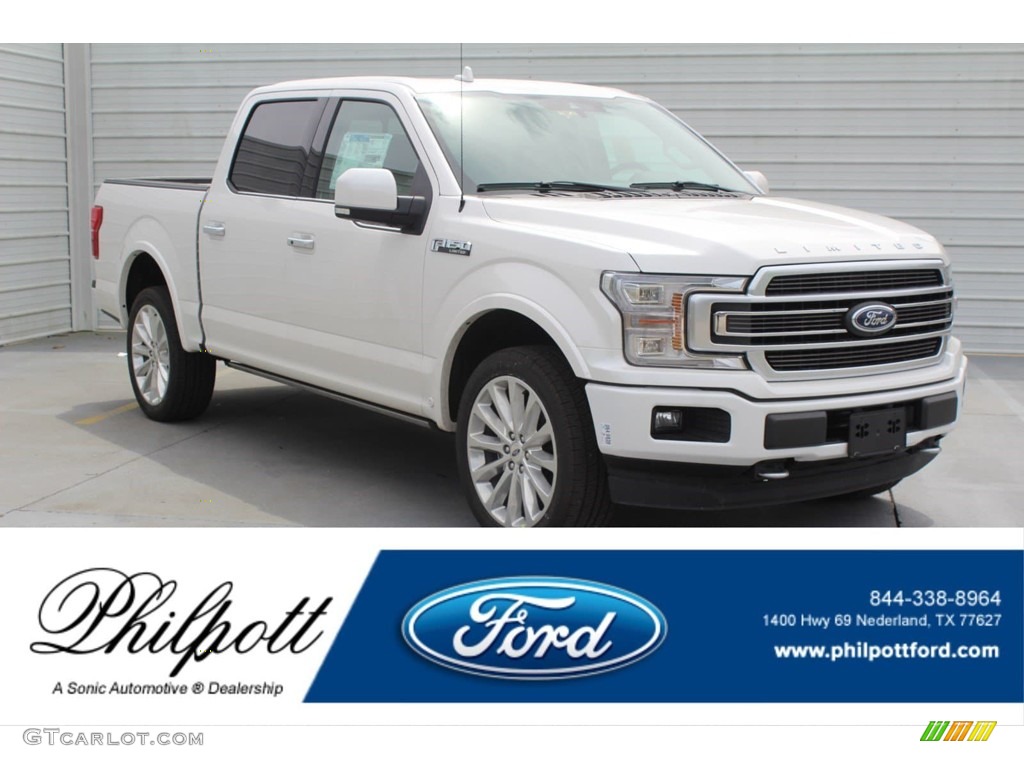 White Platinum Ford F150