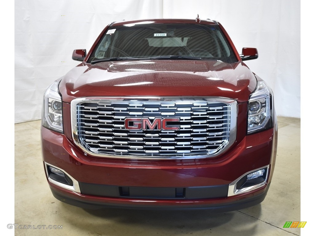 2019 Yukon Denali 4WD - Crimson Red Tintcoat / Jet Black photo #4