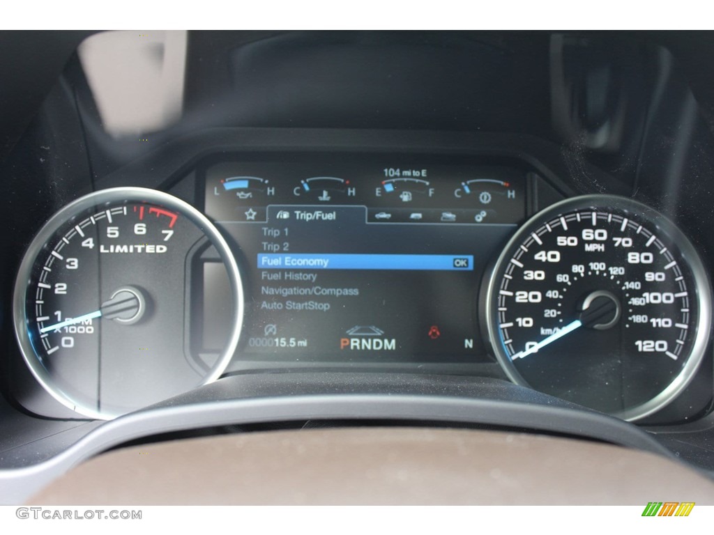 2019 Ford F150 Limited SuperCrew 4x4 Gauges Photo #132587188
