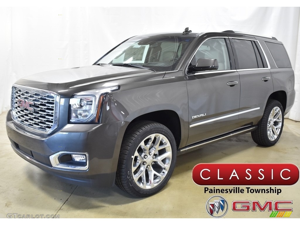 2019 Yukon Denali 4WD - Smokey Quartz Metallic / Cocoa/Shale photo #1