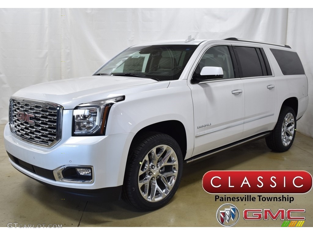 White Frost Tintcoat GMC Yukon