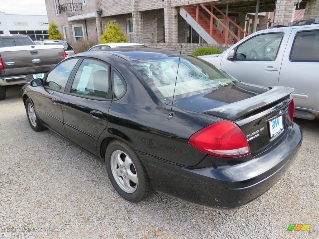 2006 Taurus SE - Black / Medium/Dark Flint Grey photo #9
