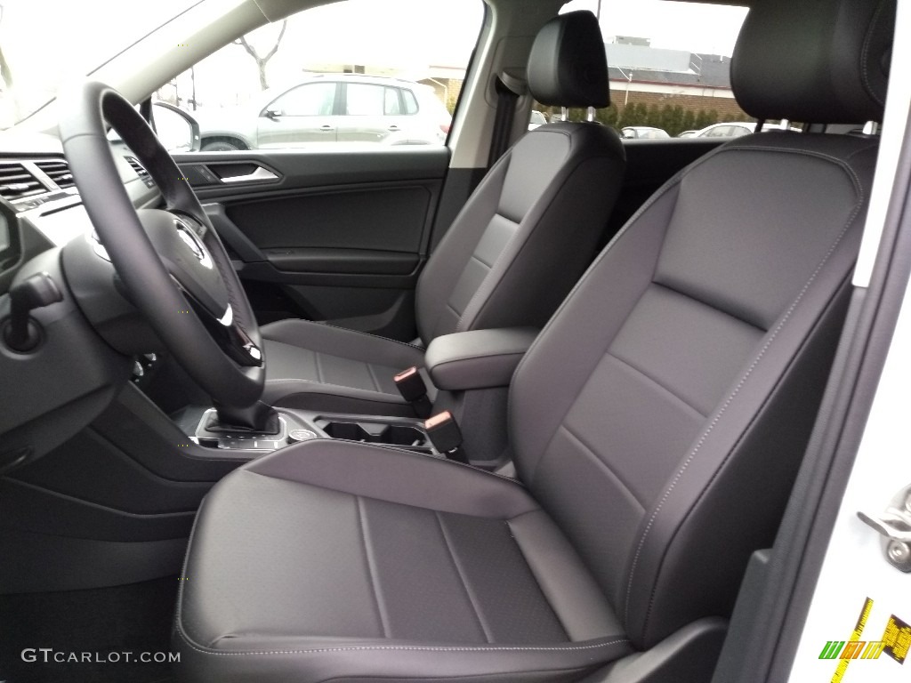 Titan Black Interior 2019 Volkswagen Tiguan SE 4MOTION Photo #132588850