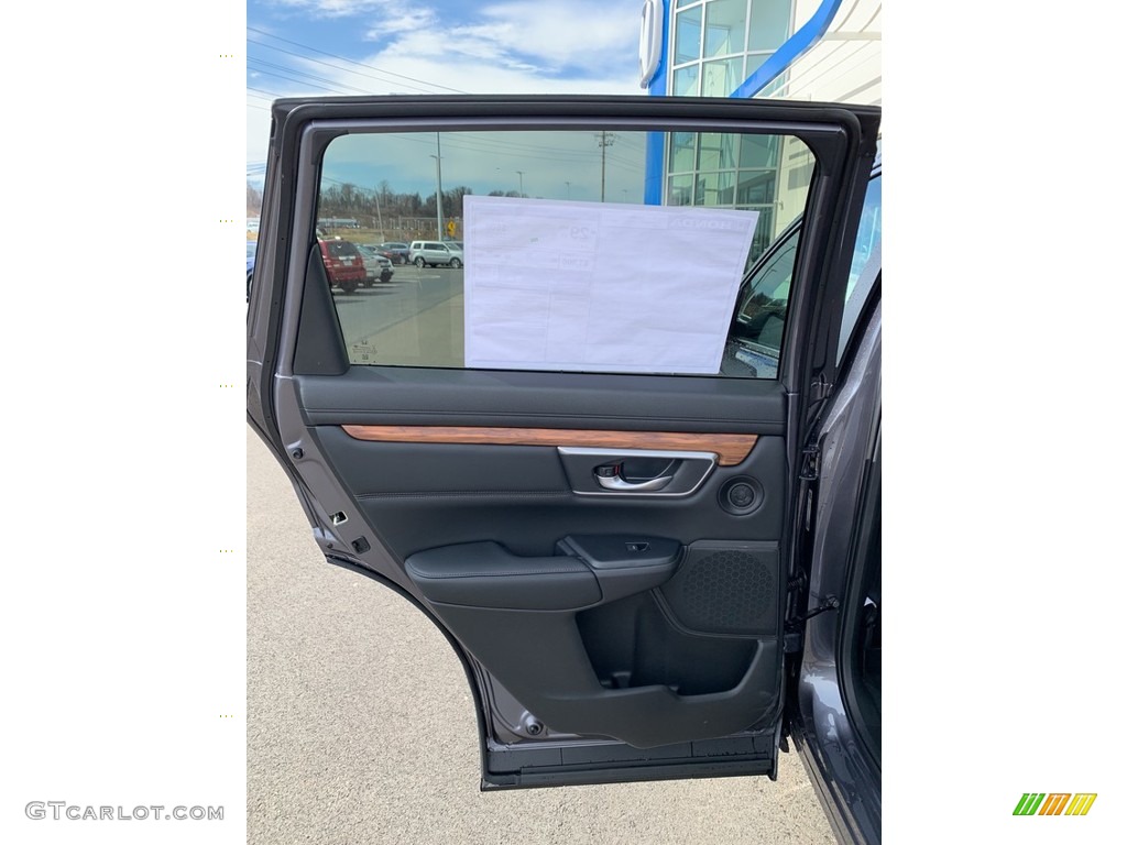 2019 CR-V EX-L AWD - Modern Steel Metallic / Black photo #16