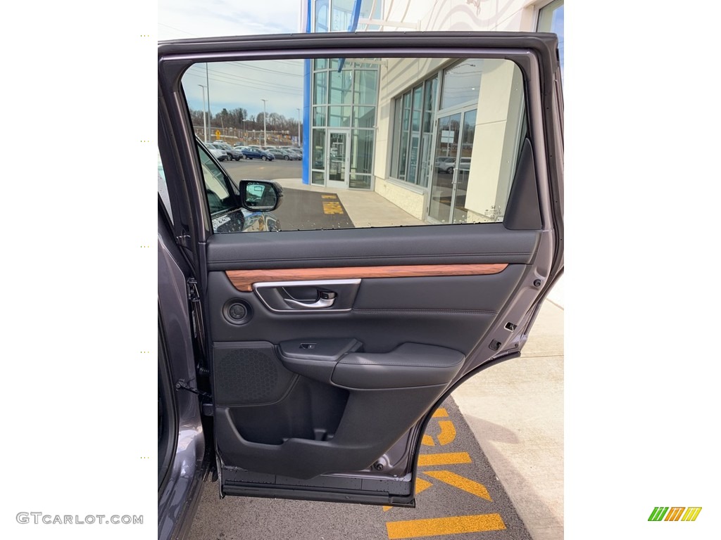 2019 CR-V EX-L AWD - Modern Steel Metallic / Black photo #24