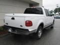 2001 Oxford White Ford F150 Lariat SuperCrew 4x4  photo #3