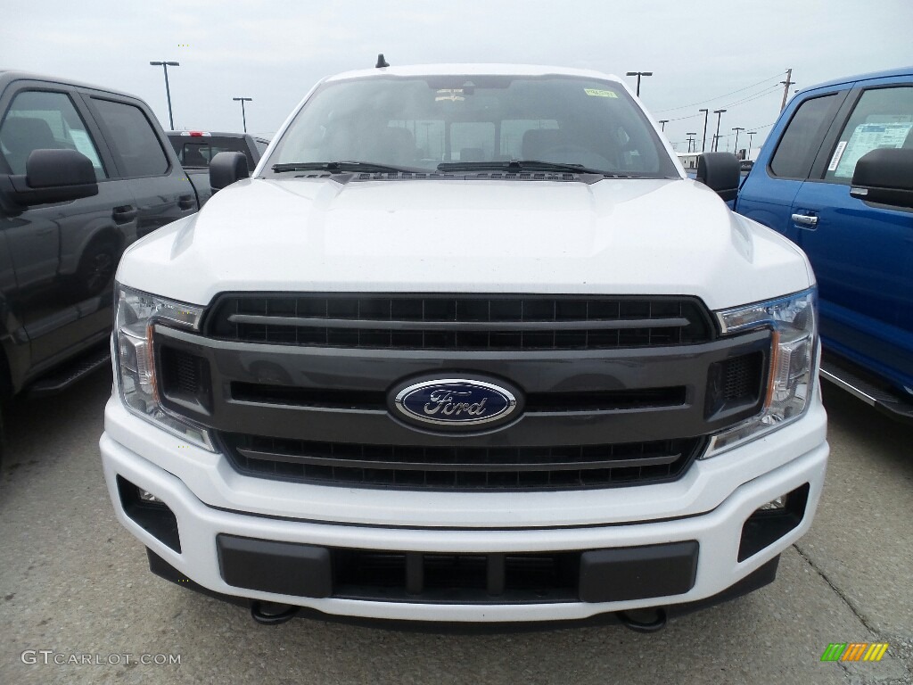 2019 F150 XLT SuperCrew 4x4 - Oxford White / Black photo #2