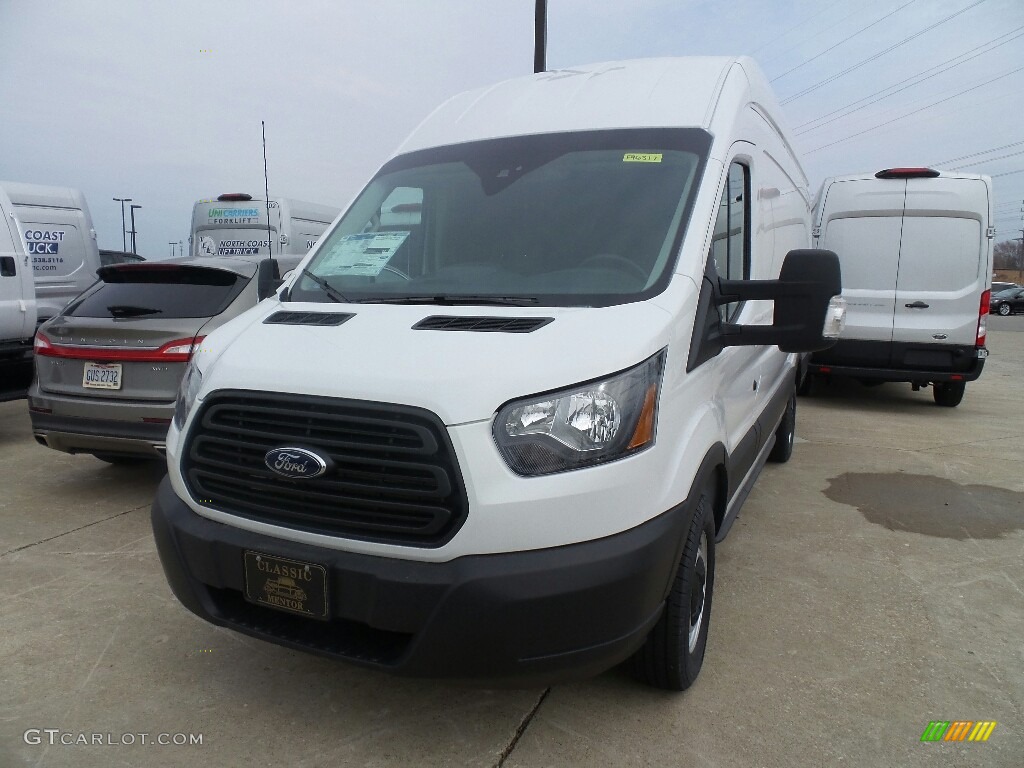 2019 Transit Van 350 HR Long - Oxford White / Charcoal black photo #1