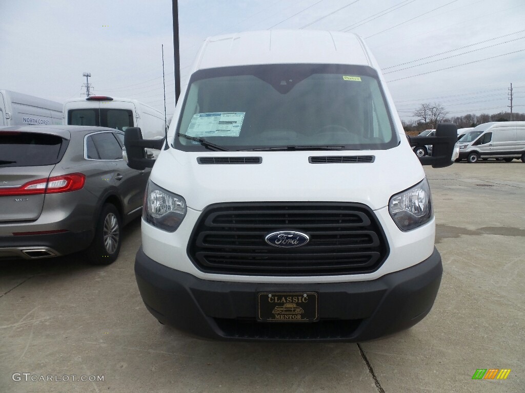 2019 Transit Van 350 HR Long - Oxford White / Charcoal black photo #2