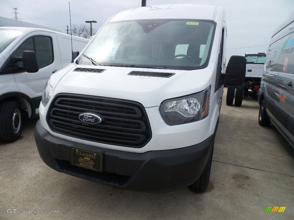 2019 Transit Van 250 MR Long - Oxford White / Charcoal black photo #1