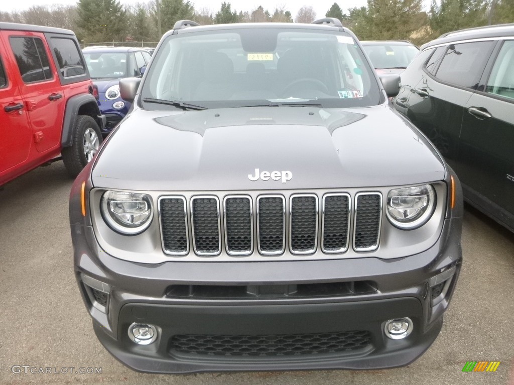 2019 Renegade Limited 4x4 - Granite Crystal Metallic / Black photo #8