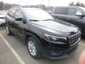 2019 Diamond Black Crystal Pearl Jeep Cherokee Latitude  photo #9