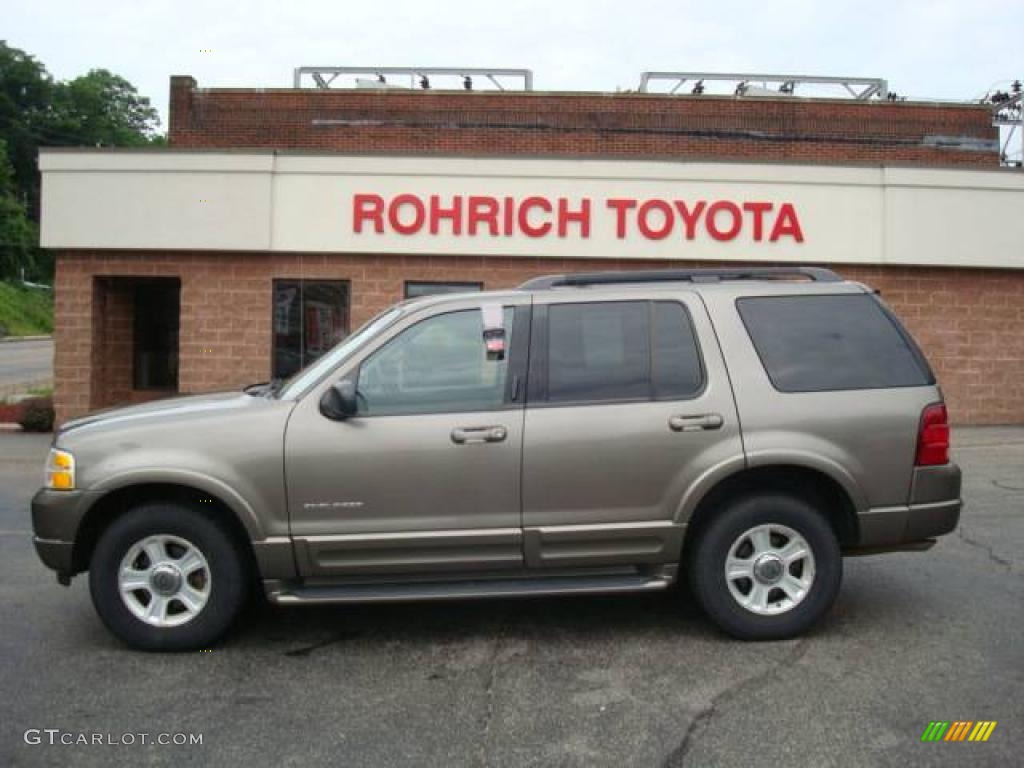 2002 Explorer Limited 4x4 - Mineral Grey Metallic / Midnight Grey photo #1