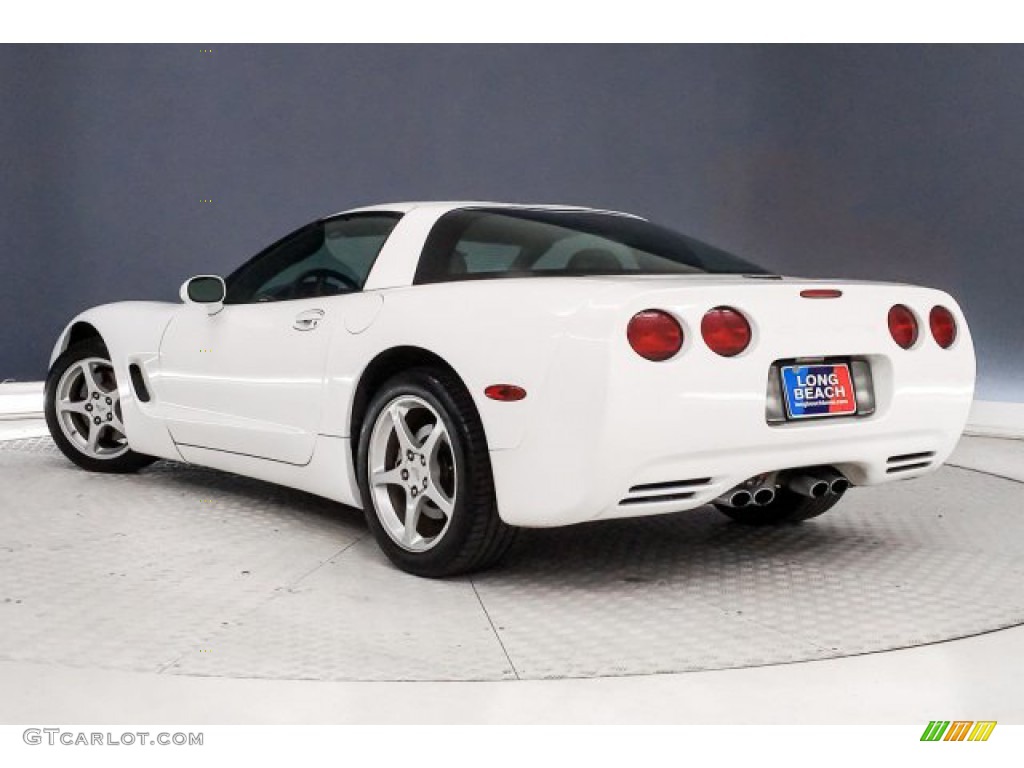 2004 Corvette Coupe - Arctic White / Black photo #10