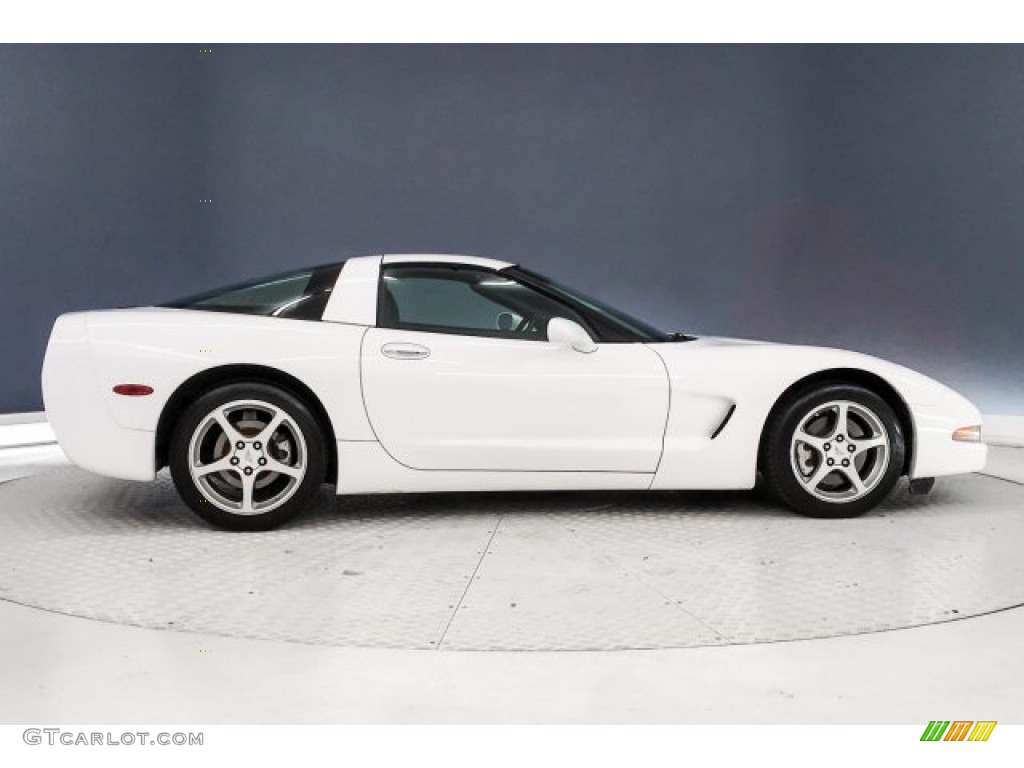 2004 Corvette Coupe - Arctic White / Black photo #19