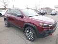 2019 Velvet Red Pearl Jeep Cherokee Trailhawk 4x4  photo #7