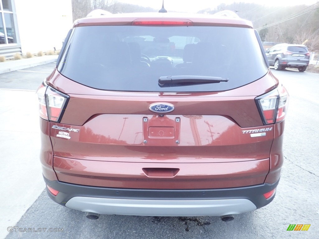 2018 Escape Titanium 4WD - Cinnamon Glaze / Charcoal Black photo #3