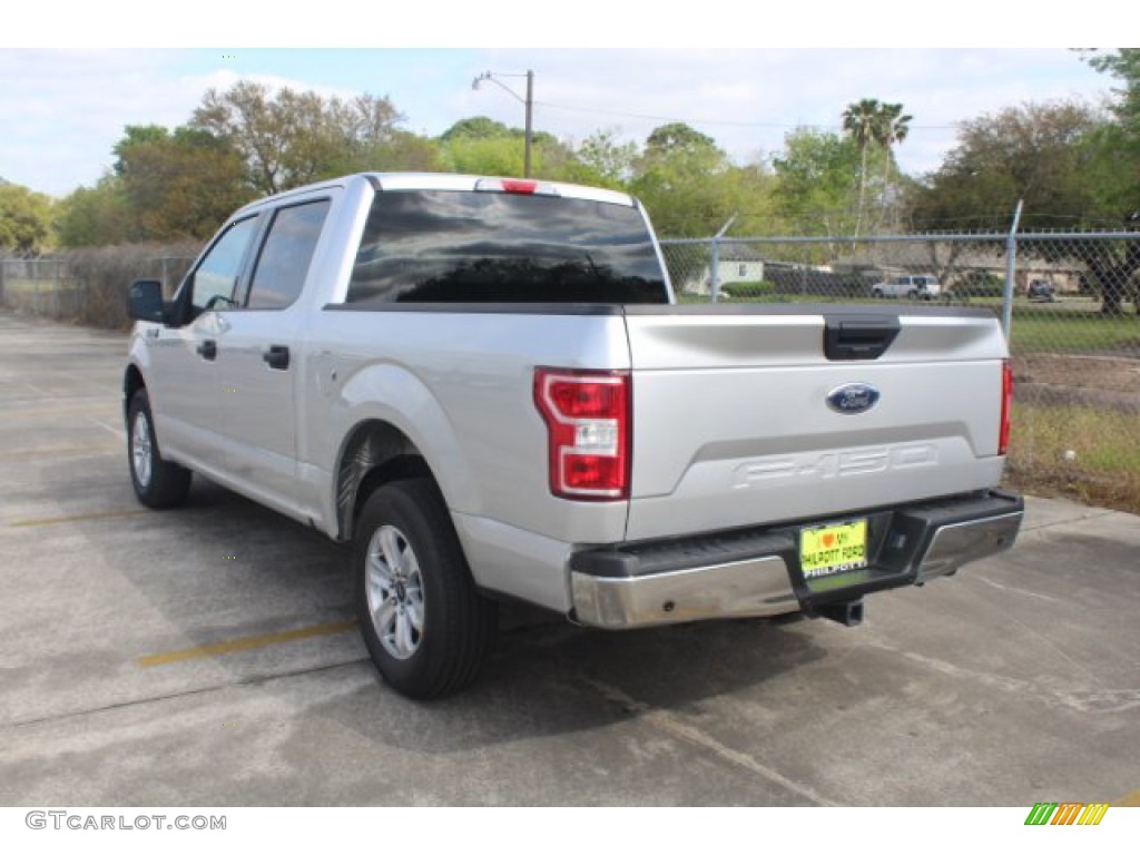 2018 F150 XL SuperCrew - Ingot Silver / Earth Gray photo #6