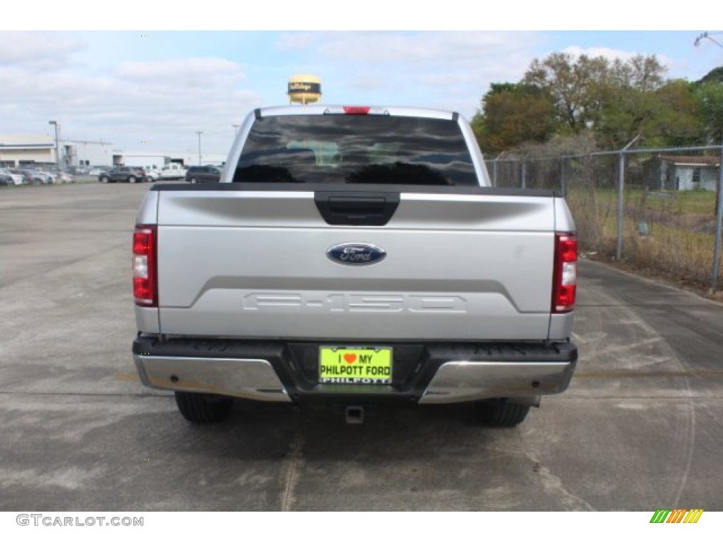 2018 F150 XL SuperCrew - Ingot Silver / Earth Gray photo #7