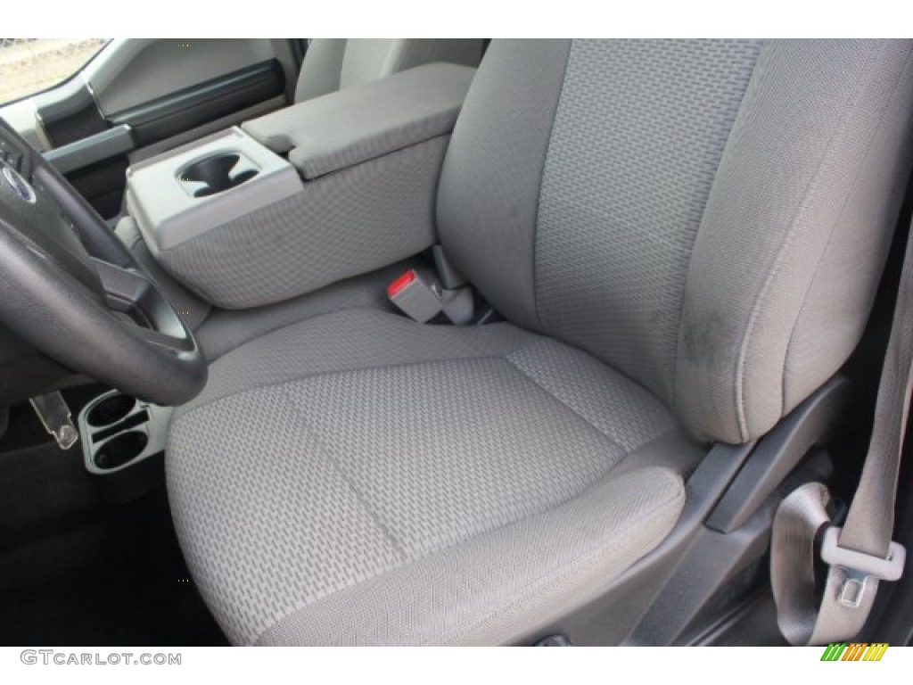 2018 F150 XL SuperCrew - Ingot Silver / Earth Gray photo #10