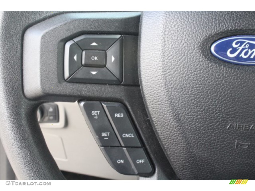 2018 F150 XL SuperCrew - Ingot Silver / Earth Gray photo #14