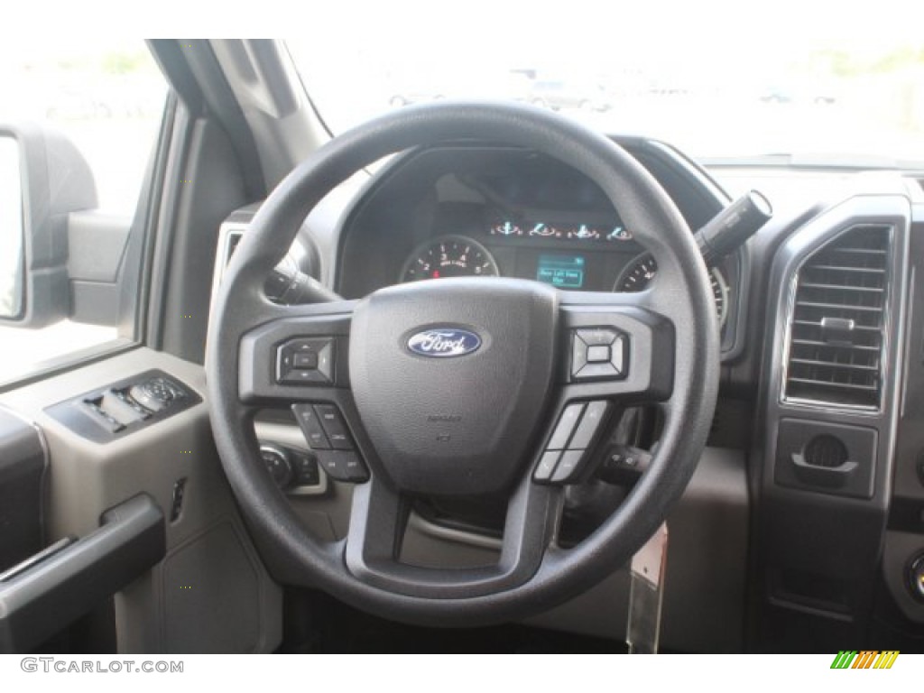 2018 F150 XL SuperCrew - Ingot Silver / Earth Gray photo #19