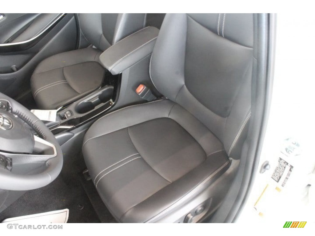 Black Interior 2020 Toyota Corolla XLE Photo #132601618
