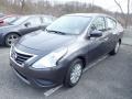 2015 Amethyst Gray Nissan Versa 1.6 SV Sedan #132581307