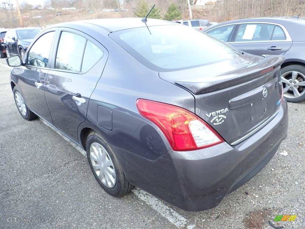 2015 Versa 1.6 SV Sedan - Amethyst Gray / Charcoal photo #2