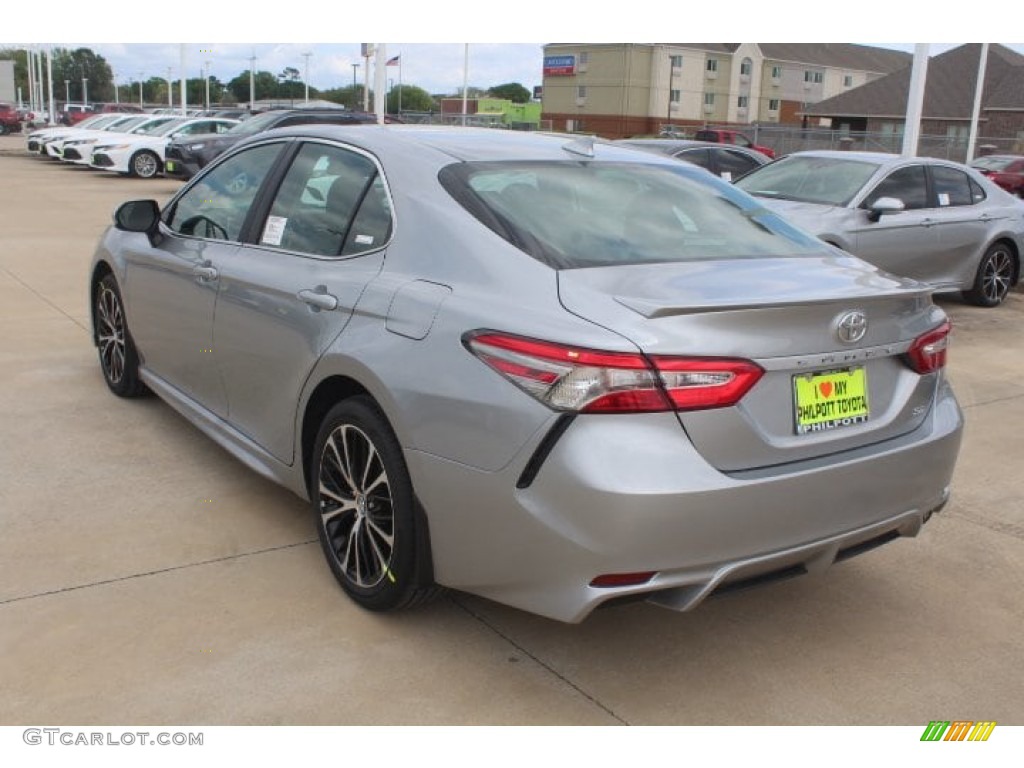 2019 Camry SE - Celestial Silver Metallic / Black photo #6