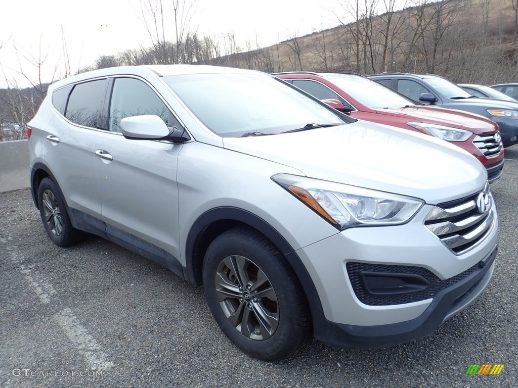 2014 Santa Fe Sport AWD - Moonstone Silver / Gray photo #5