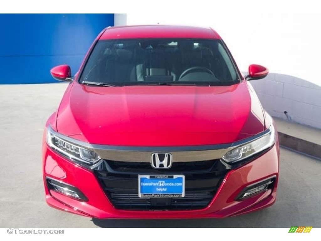 2019 Accord Sport Sedan - San Marino Red / Black photo #3