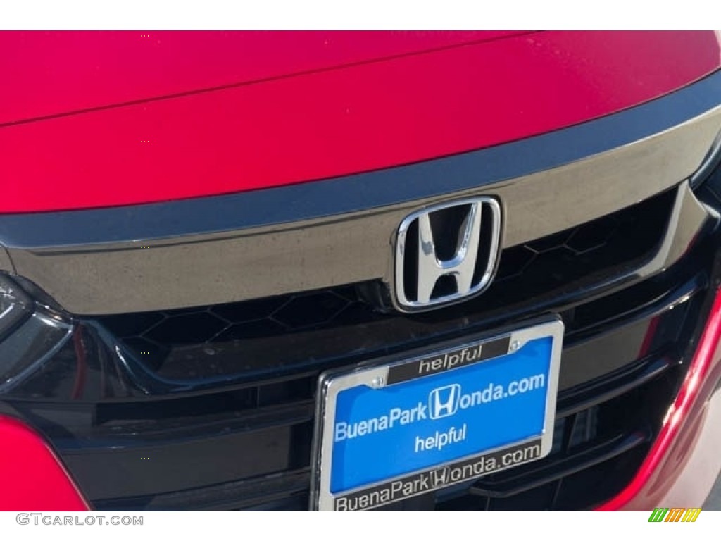 2019 Accord Sport Sedan - San Marino Red / Black photo #4