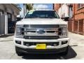 White Platinum - F350 Super Duty Limited Crew Cab 4x4 Photo No. 2