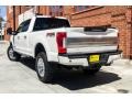 White Platinum - F350 Super Duty Limited Crew Cab 4x4 Photo No. 10