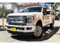 White Platinum - F350 Super Duty Limited Crew Cab 4x4 Photo No. 12